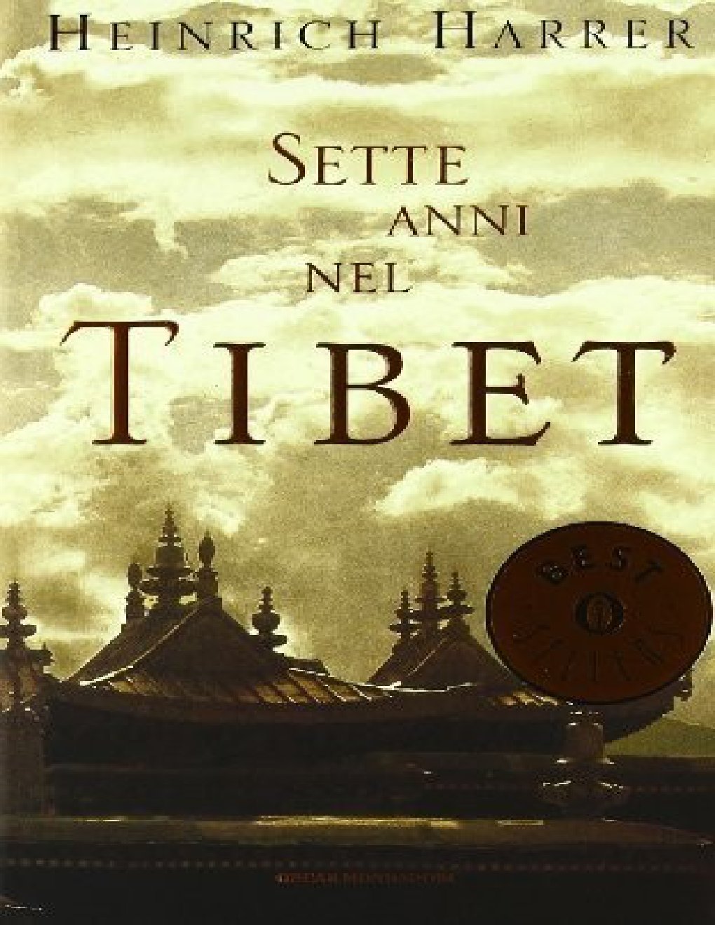 Cover of Sette anni in Tibet