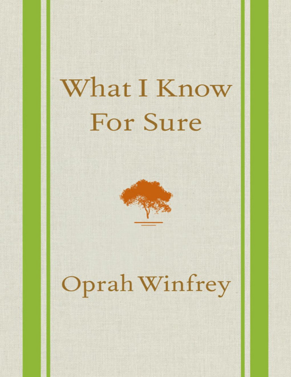 Cover of What I Know For Sure (1934)