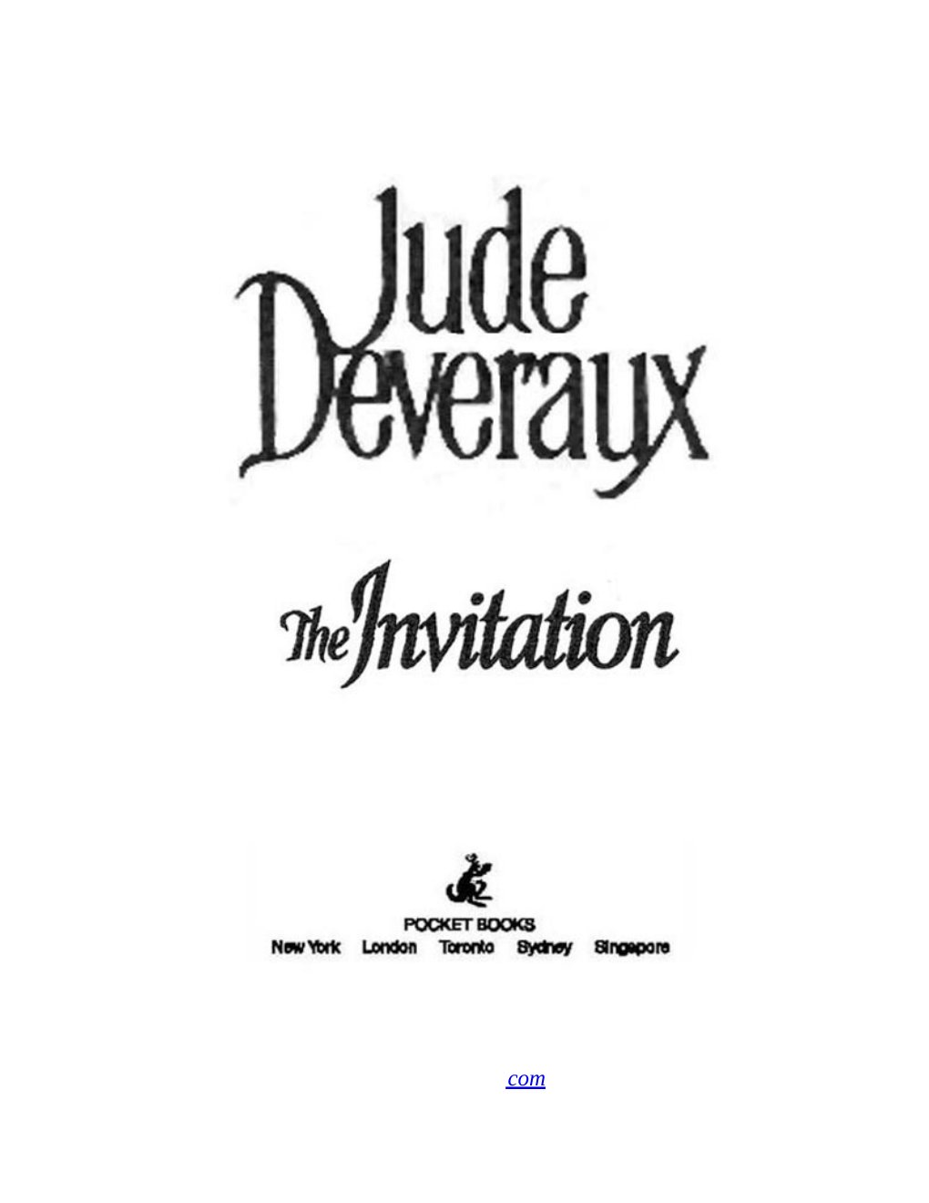 Cover of The Invitation