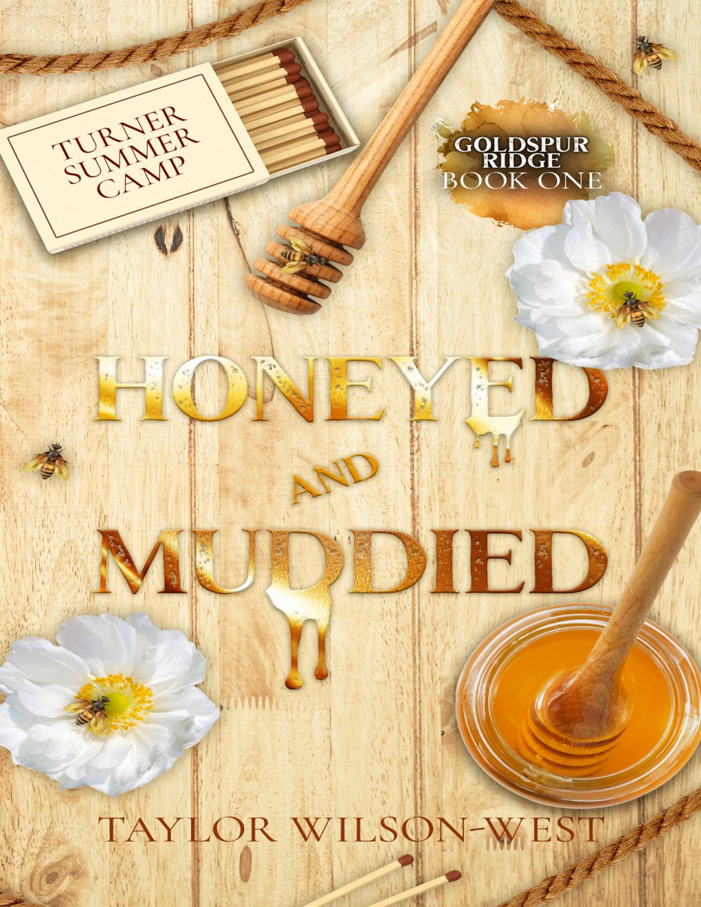 Cover of Honeyed and Muddied (Raven Peak Ranch Book 3)