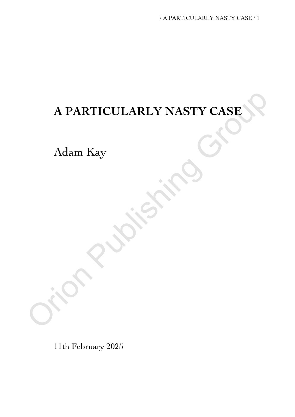 Cover of Orion Publishing Group