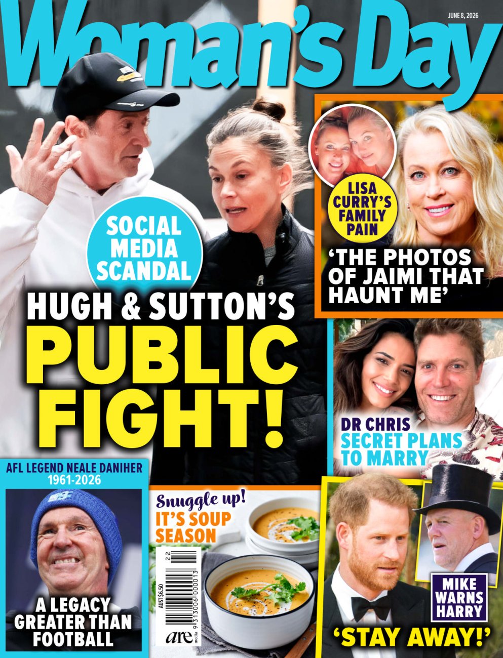 Cover of Womans Day Australia June 8 2026