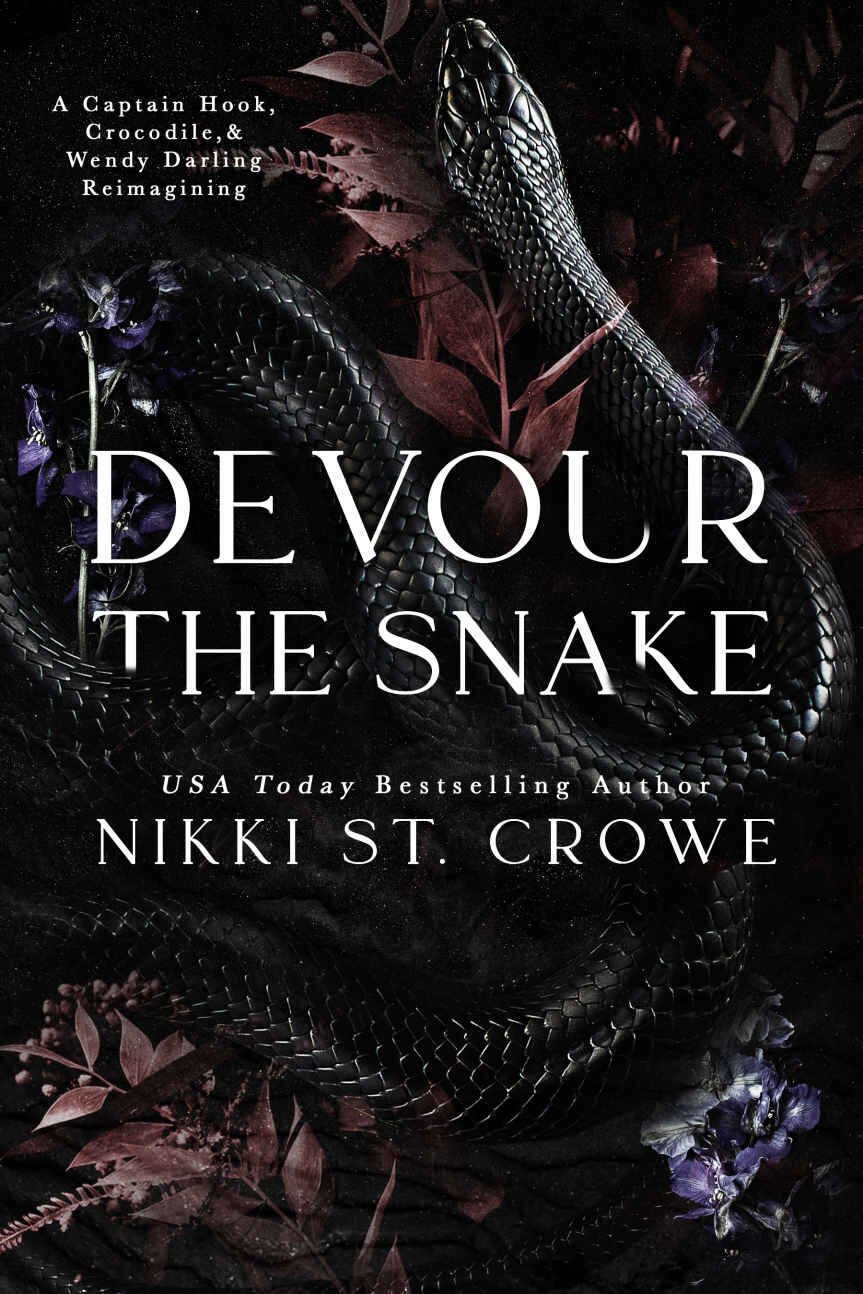 Cover of Devour the Snake: A Captain Hook, Crocodile, and Wendy Darling Reimagining