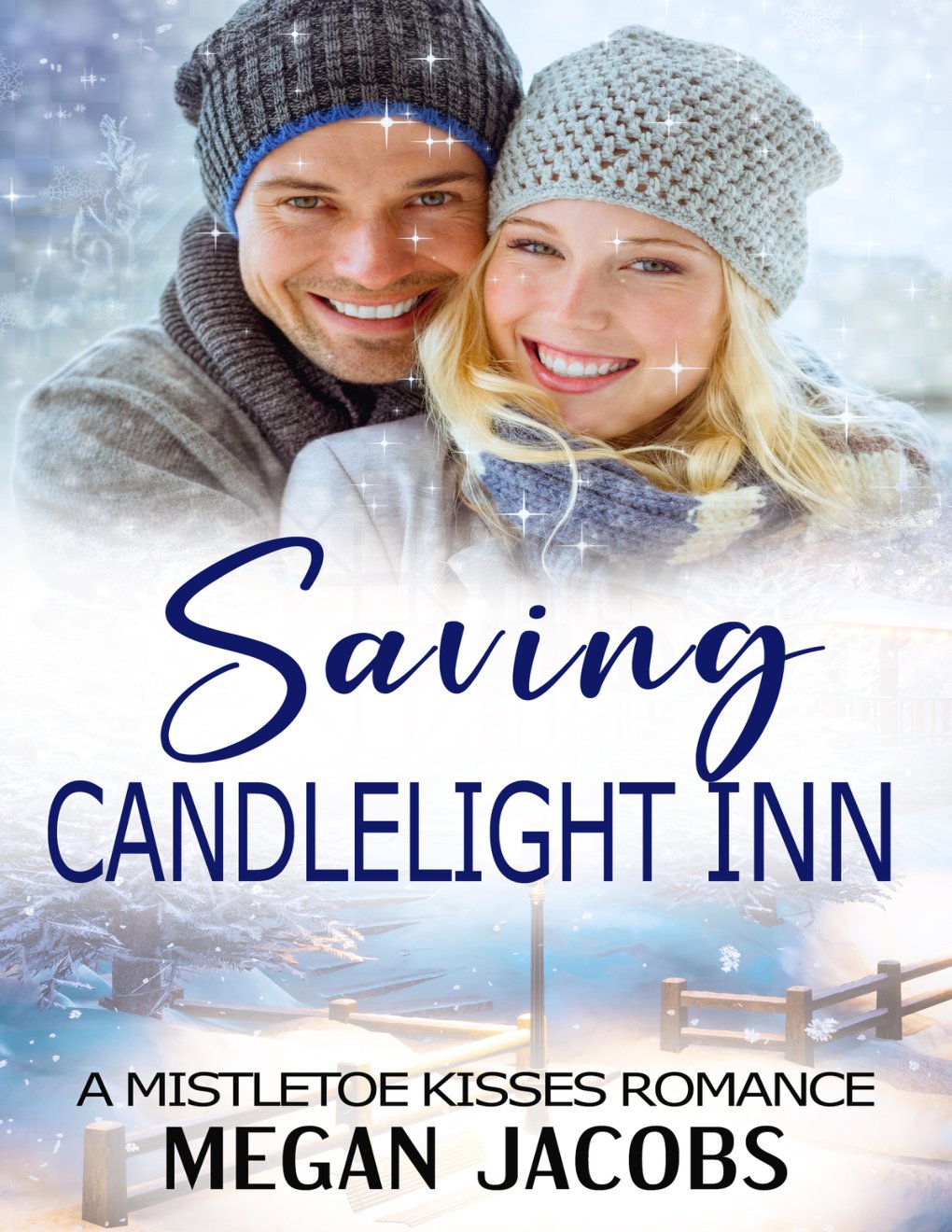 Cover of Saving Candlelight Inn: A Mistletoe Kisses Romance