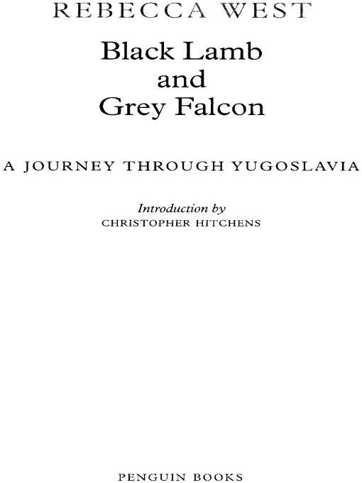 Cover of Black Lamb and Grey Falcon