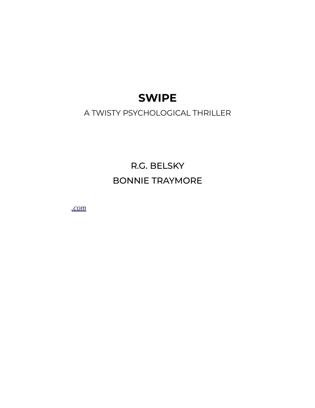 Cover of Swipe