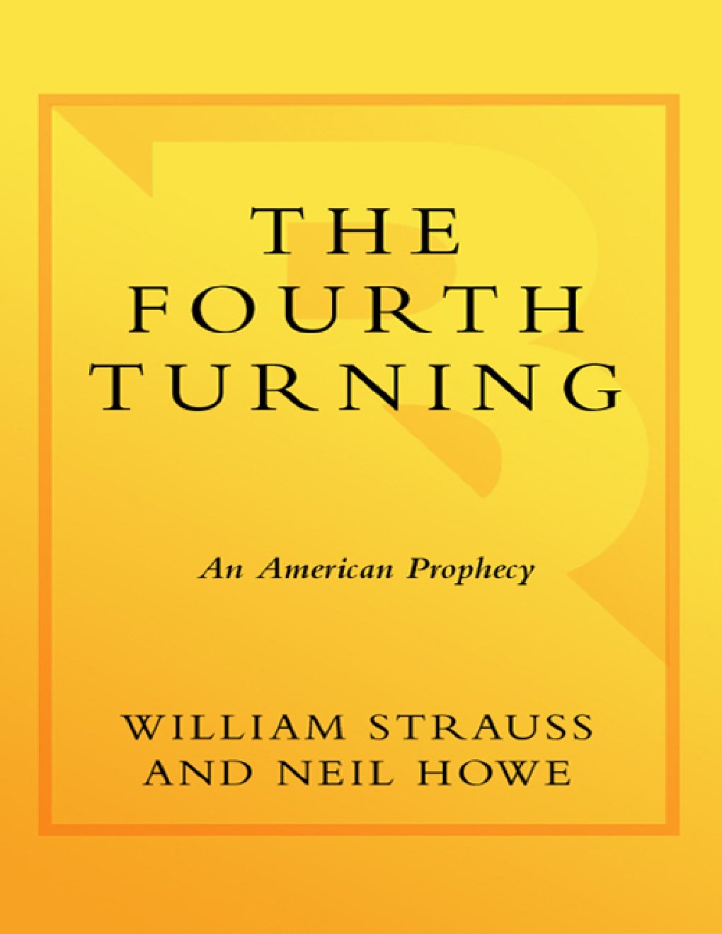 Cover of The Fourth Turning