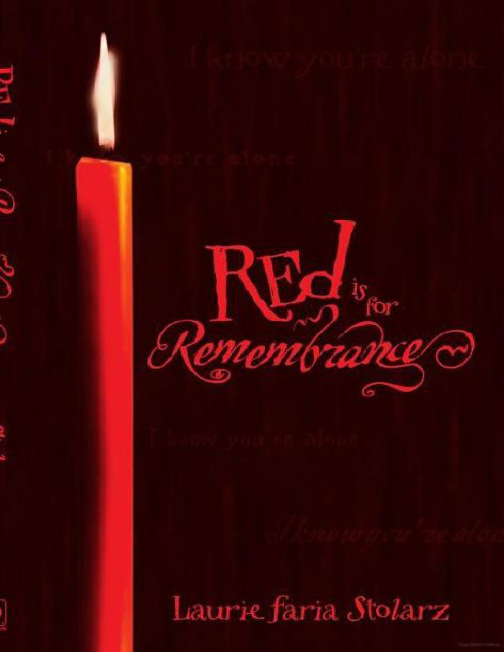 Cover of Red Is for Remembrance