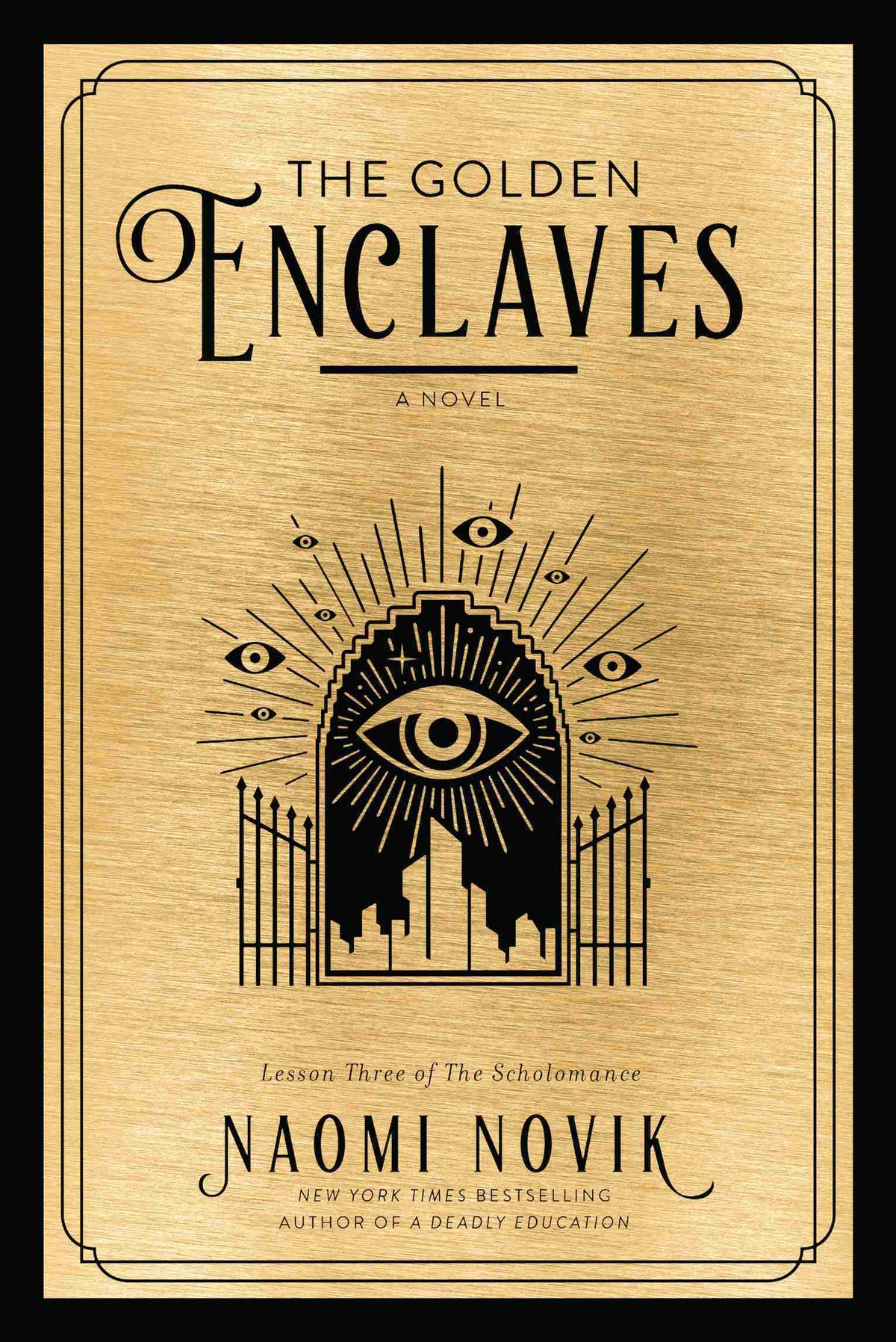Cover of The Golden Enclaves; A Novel (2022)