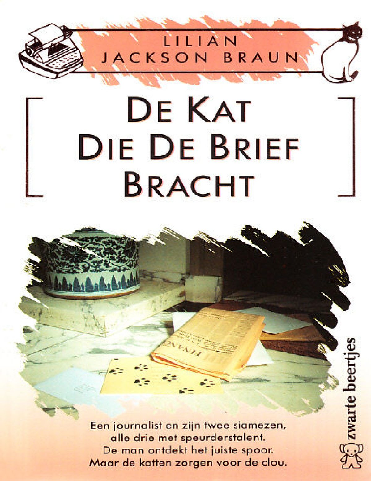 Cover of De kat die de brief bracht (1987)