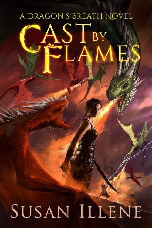 Cover of Cast by Flames (2024)