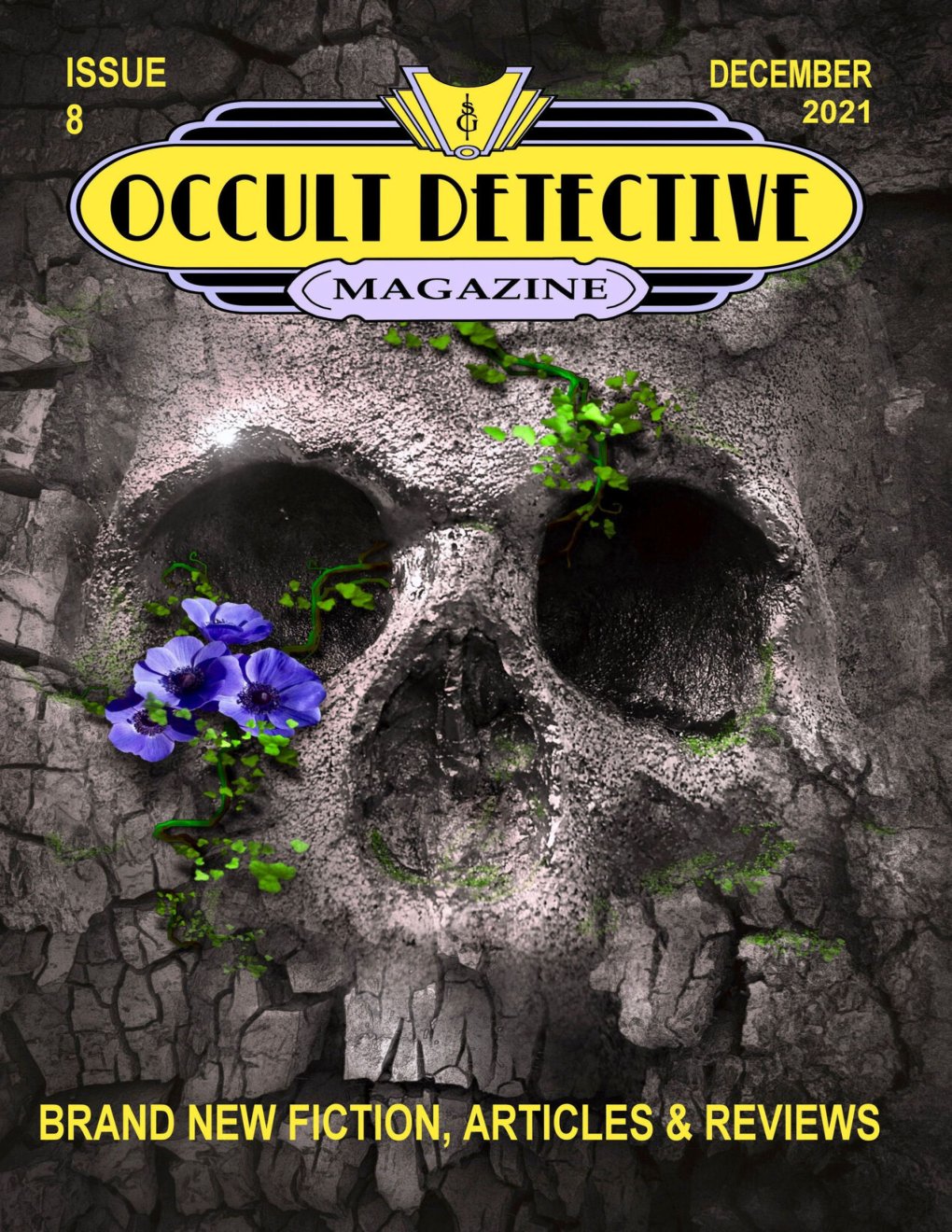 Cover of Occult Detective Magazine #8 (2019)