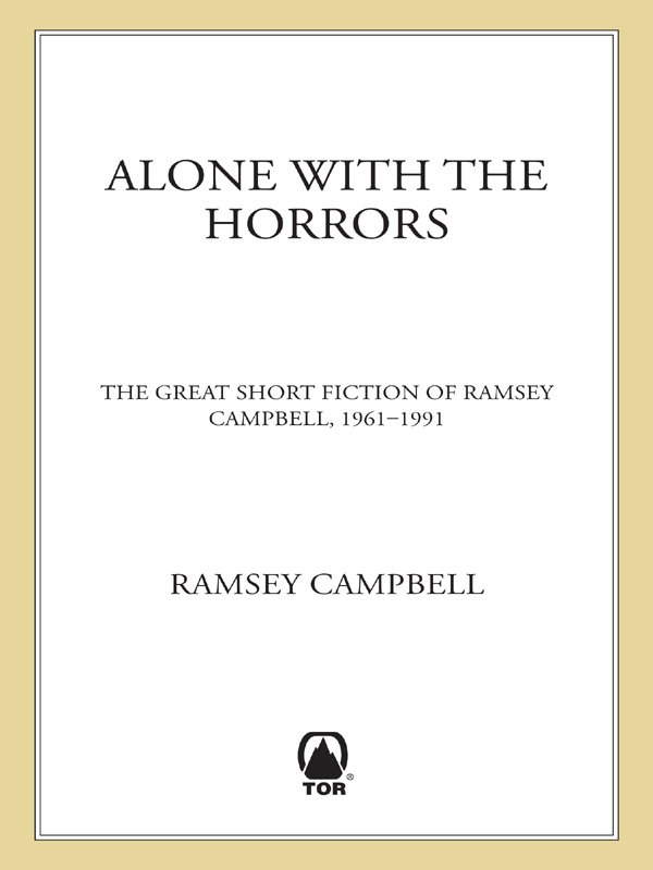 Cover of Alone with the Horrors (1876)