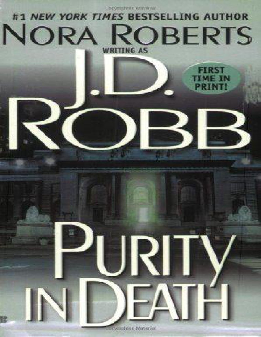 Cover of Purity in Death