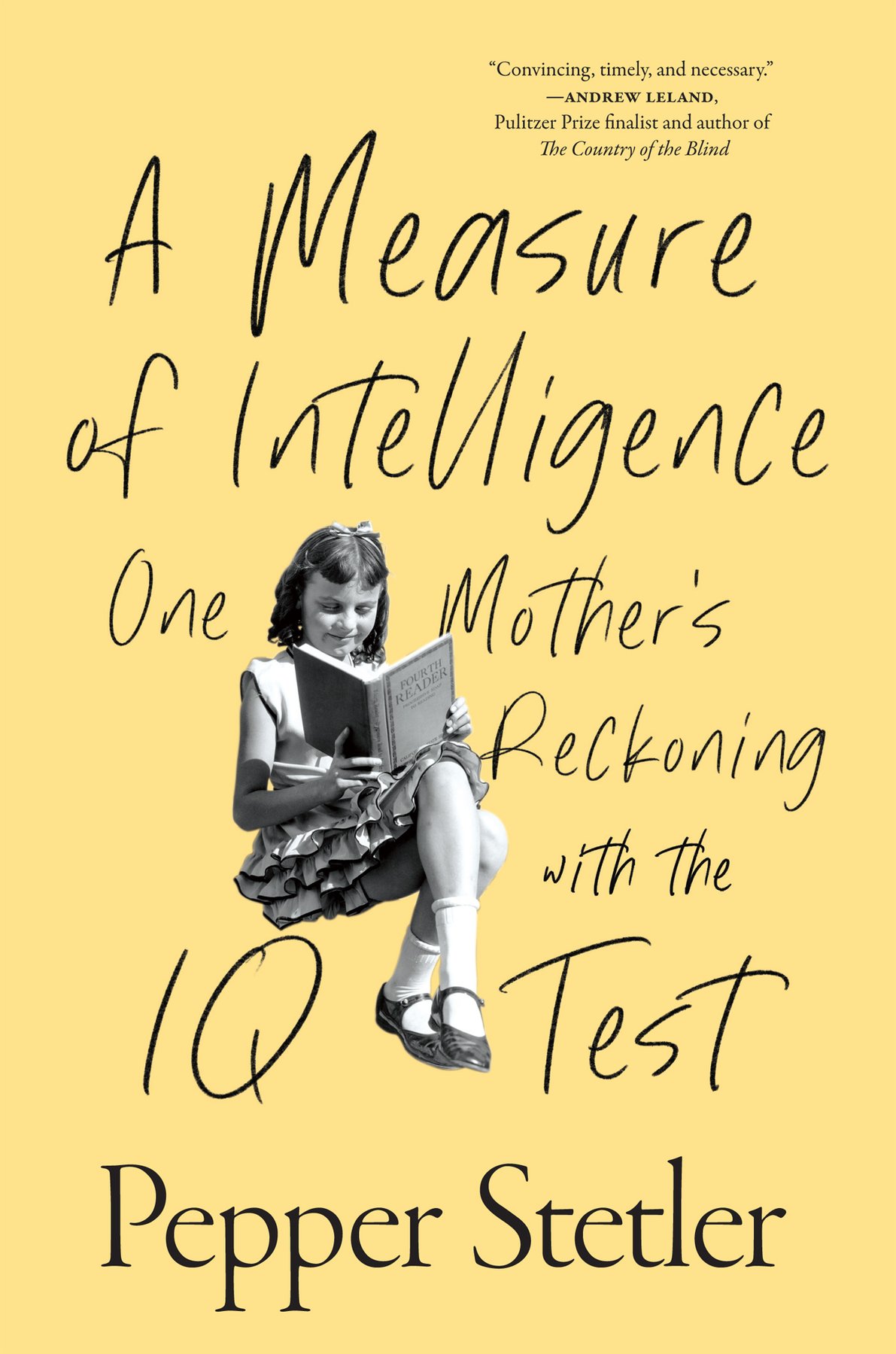 Cover of A Measure of Intelligence (1932)