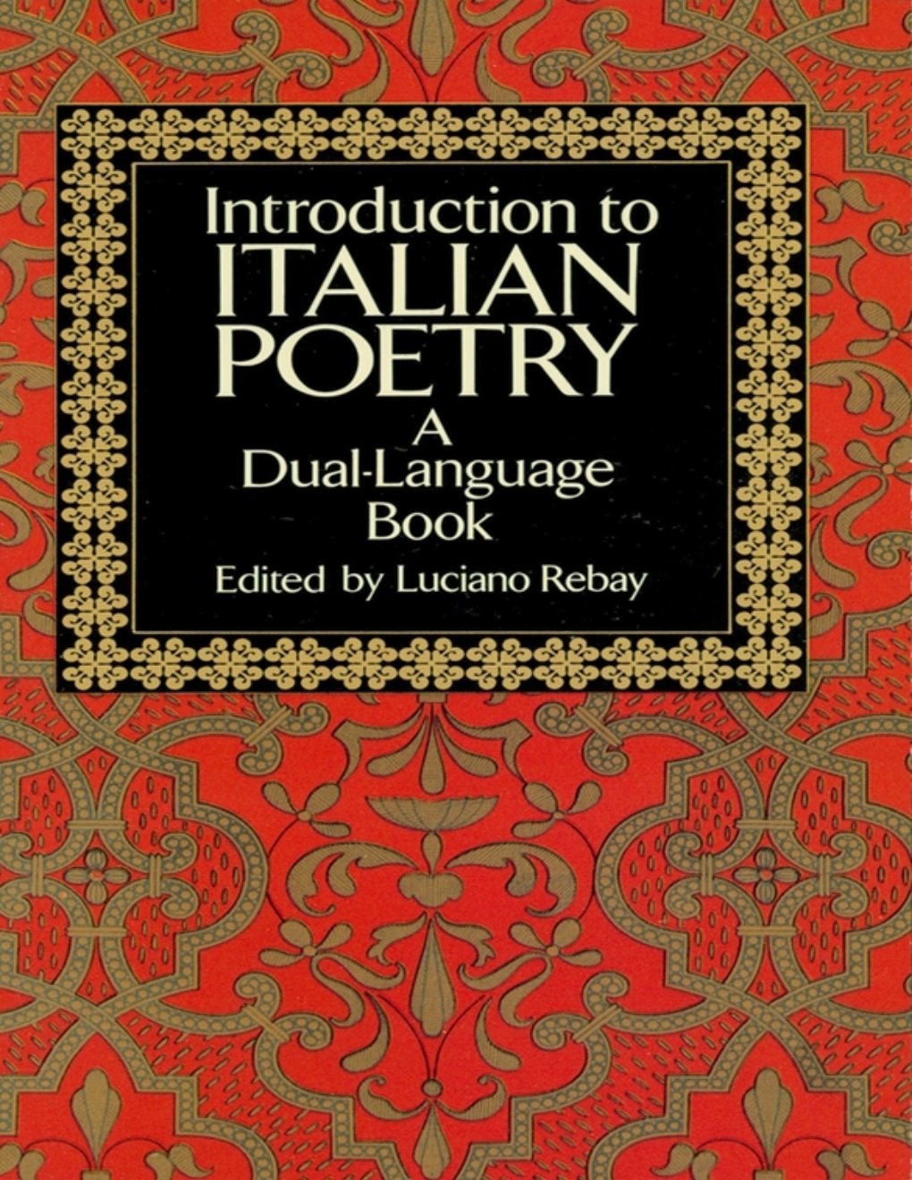 Cover of Introduction to Italian Poetry