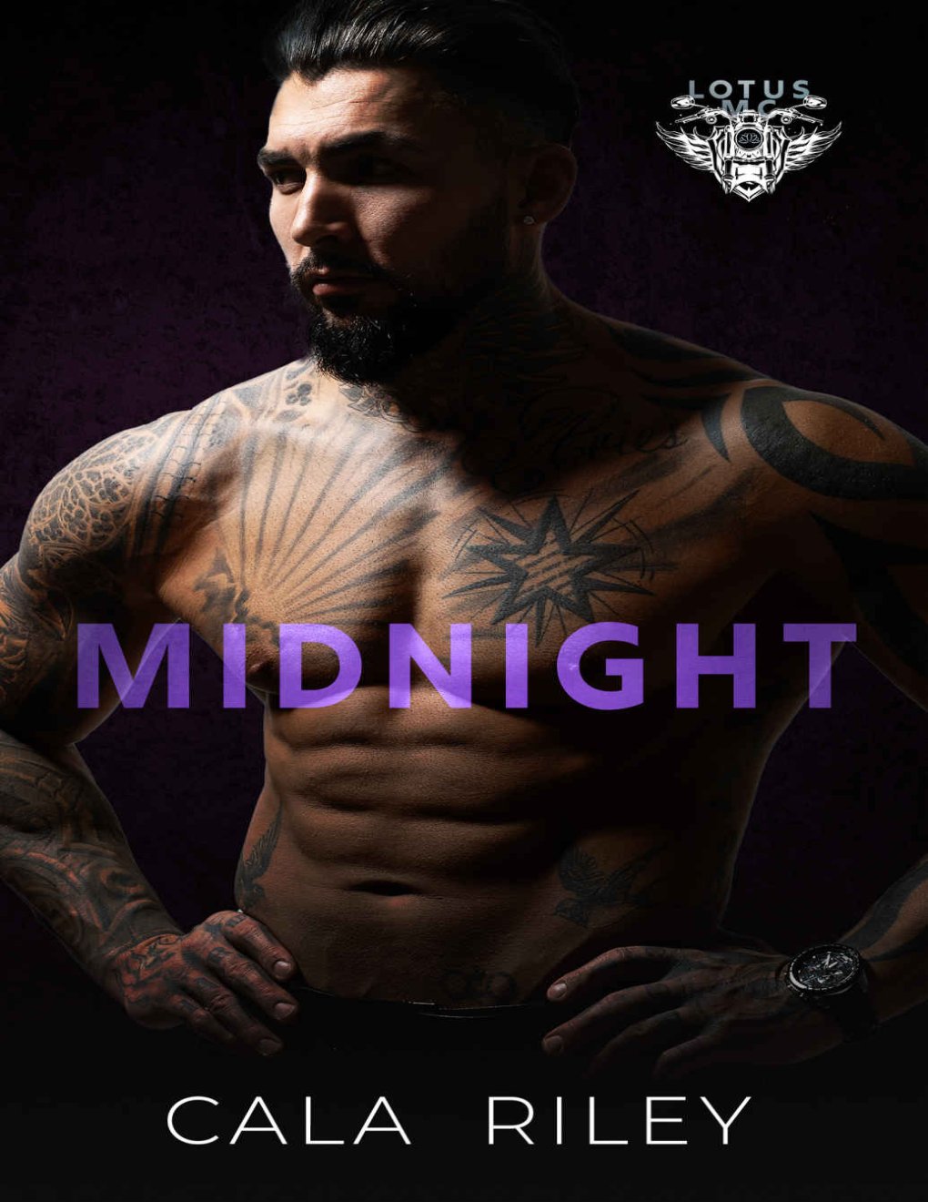 Cover of Midnight: Lotus MC Motorcycle Romance
