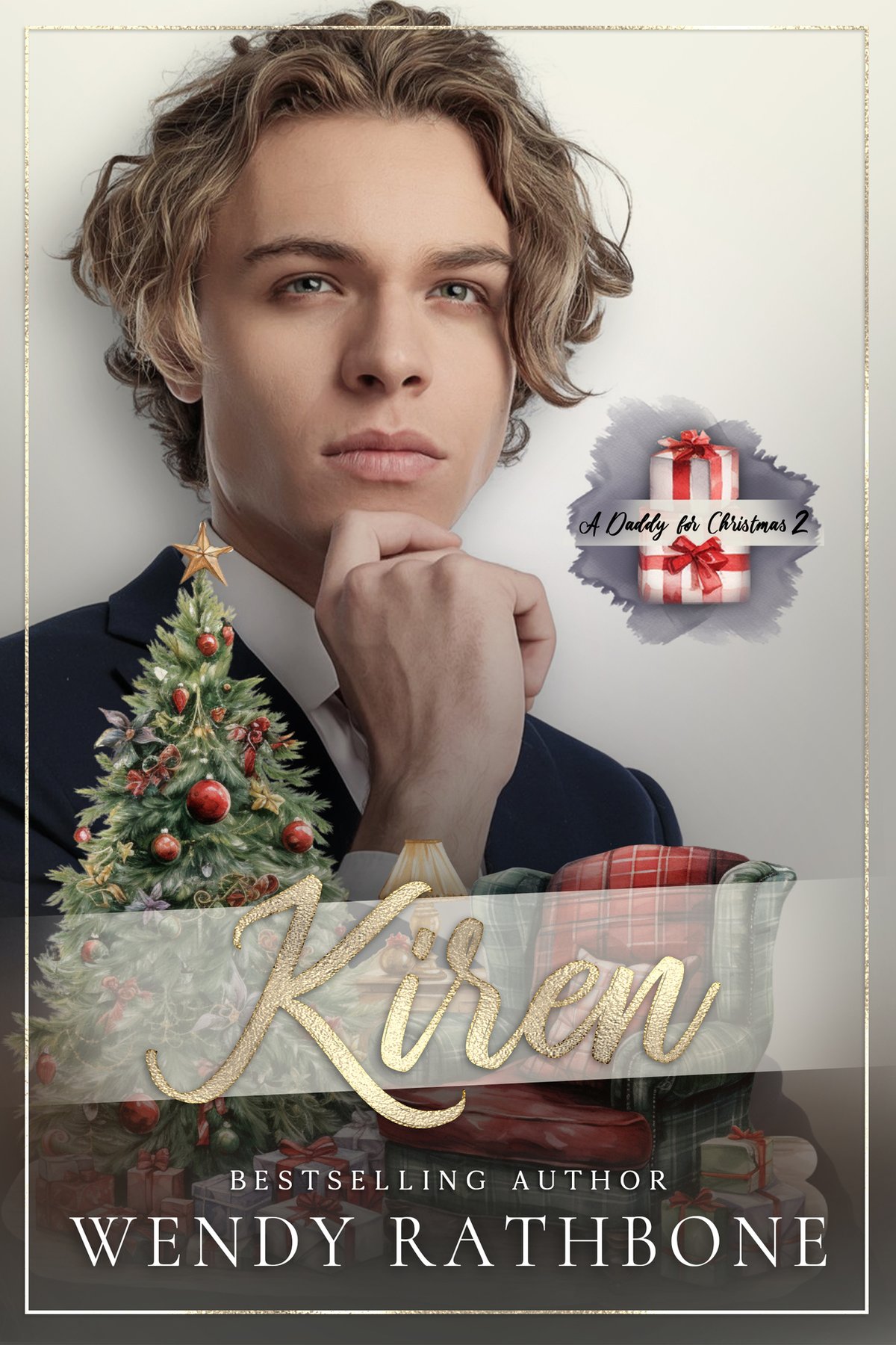 Cover of A Daddy for Christmas 2: Kiren: MM Holiday Daddy Romance