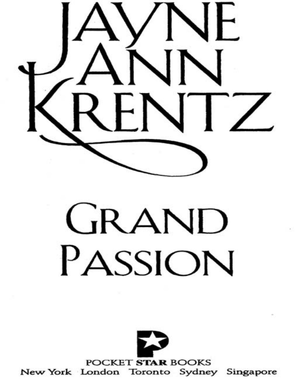 Cover of Grand Passion