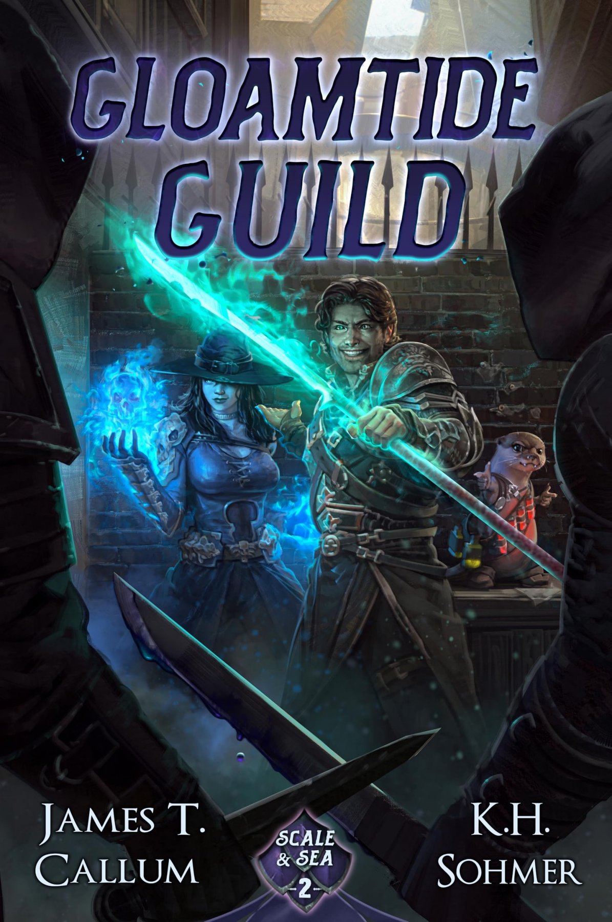 Cover of Gloamtide Guild: A LitRPG Adventure (Scale & Sea, Book 2)