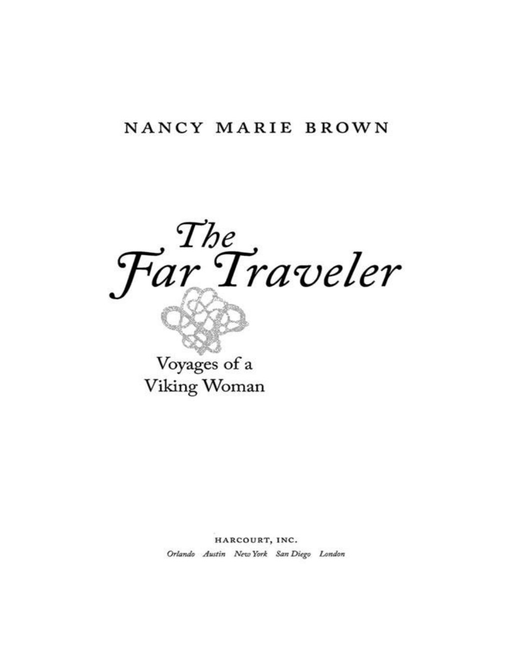Cover of The Far Traveler - Nancy Marie Brown