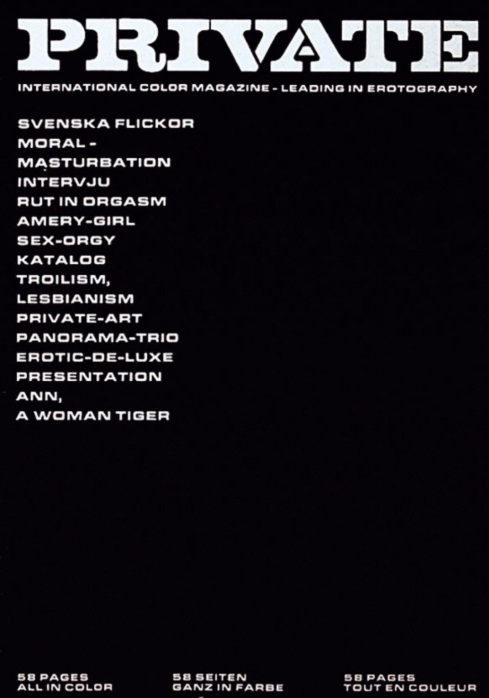 Cover of 012 - Private Magazine
