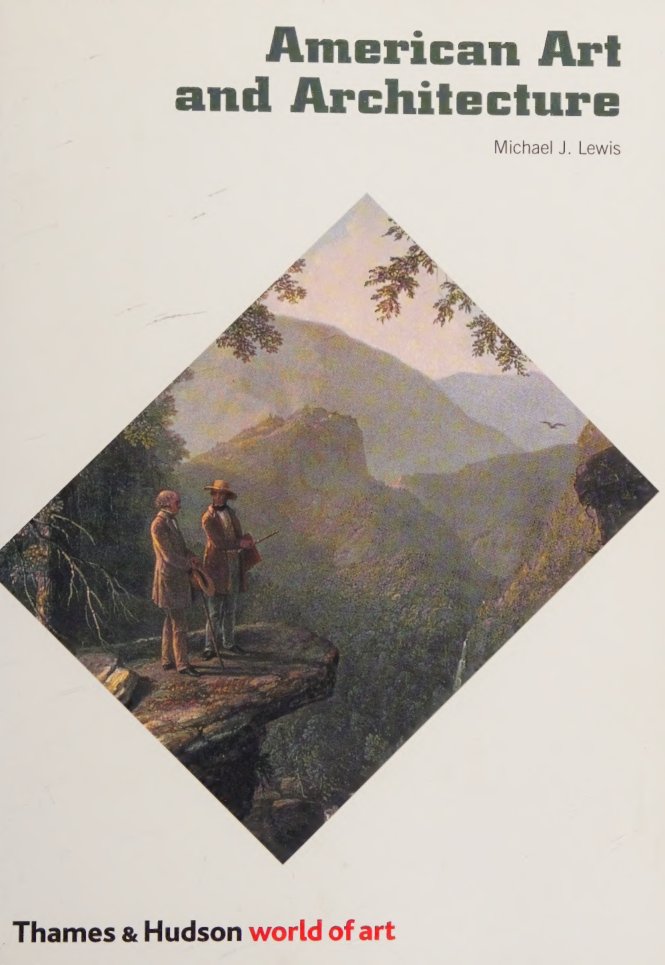 Cover of American art and architecture