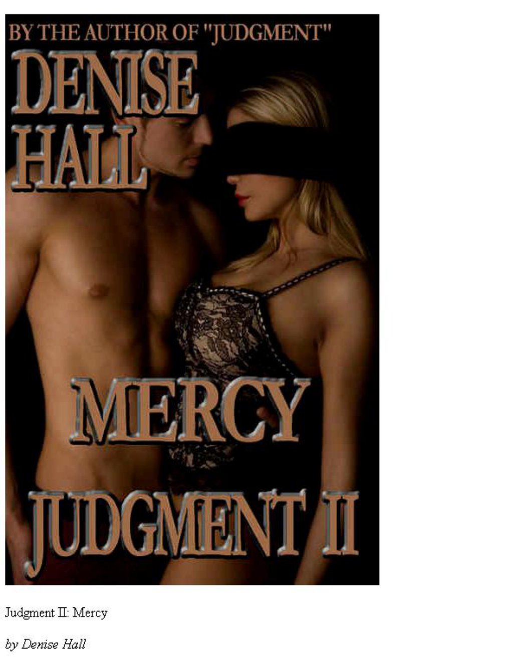 Cover of Judgment II: Mercy