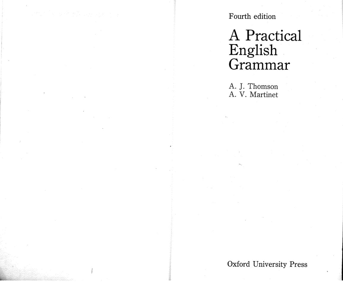 Cover of Practical English Grammar