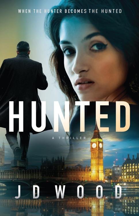 Cover of Hunted (Cal Harrison Thrillers Book 2)