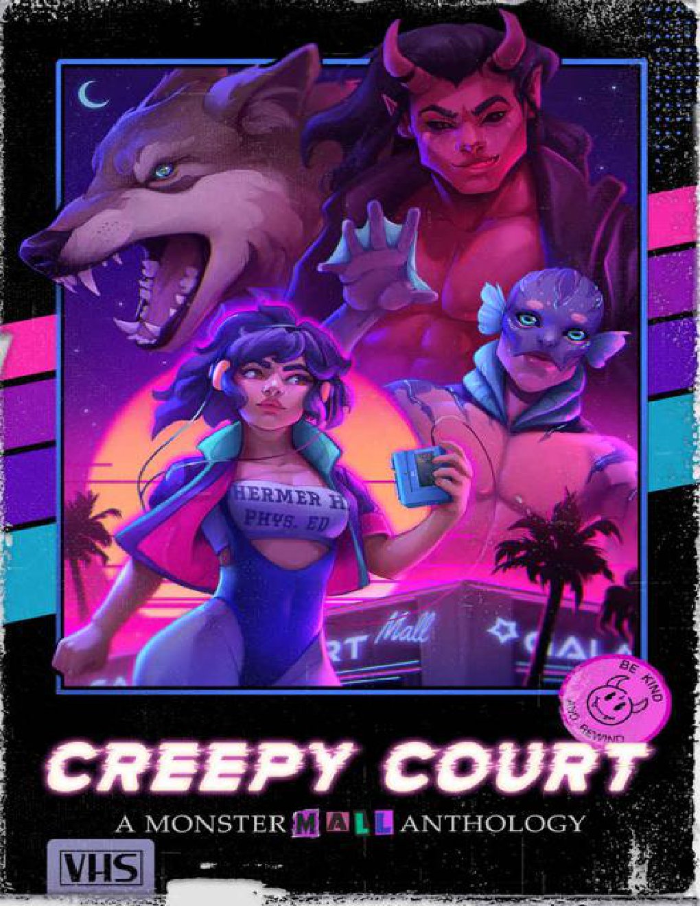 Cover of Creepy Court: A Monster Mall Anthology