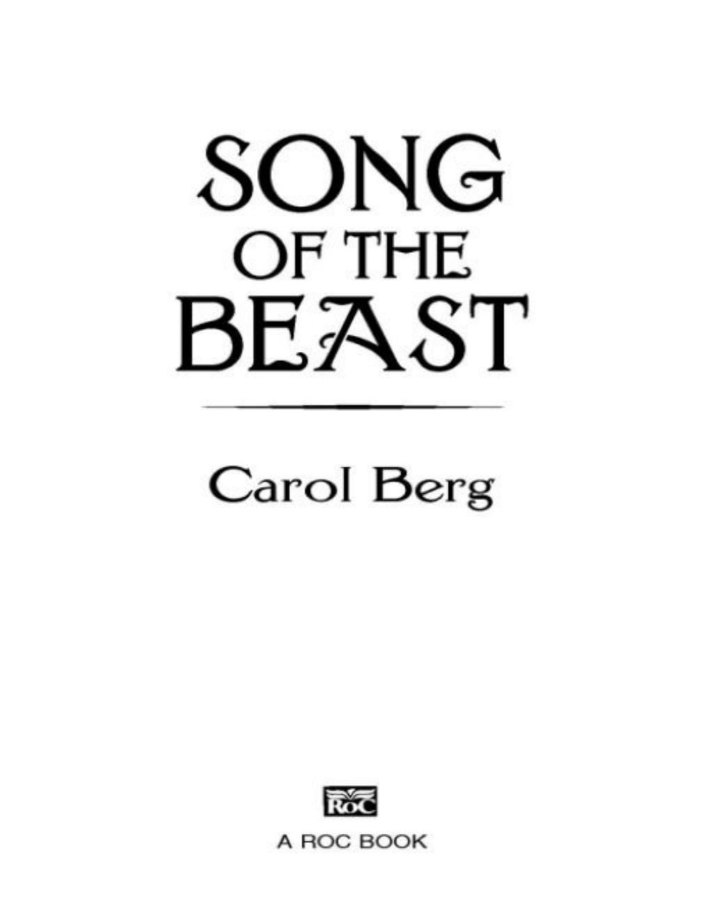 Cover of Song of the Beast