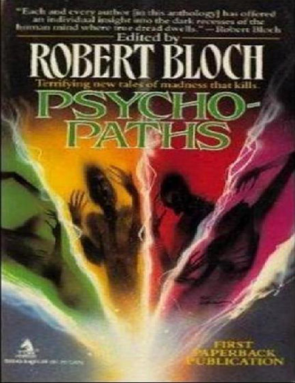 Cover of Psycho-Paths Anthology (1991)