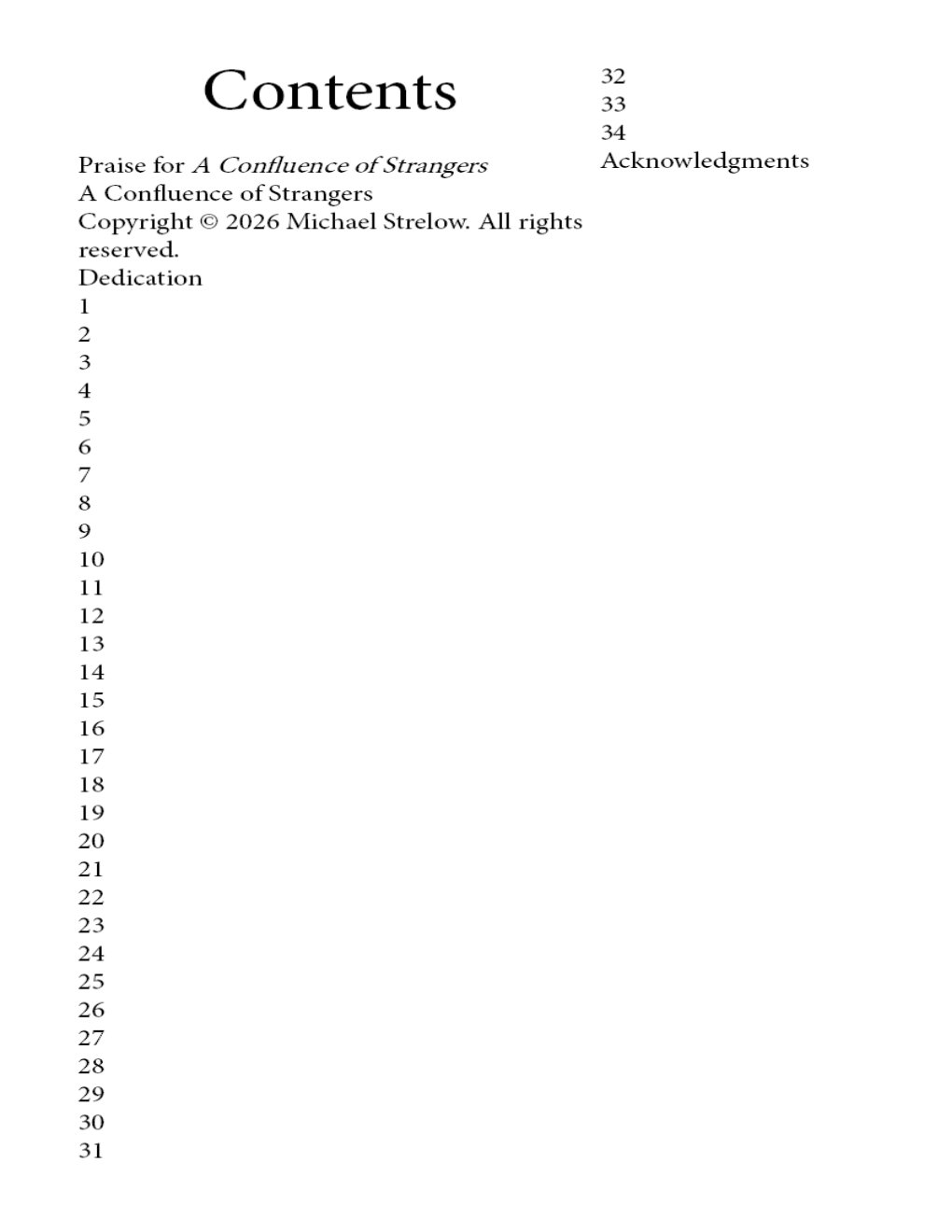 Cover of A Confluence of Strangers