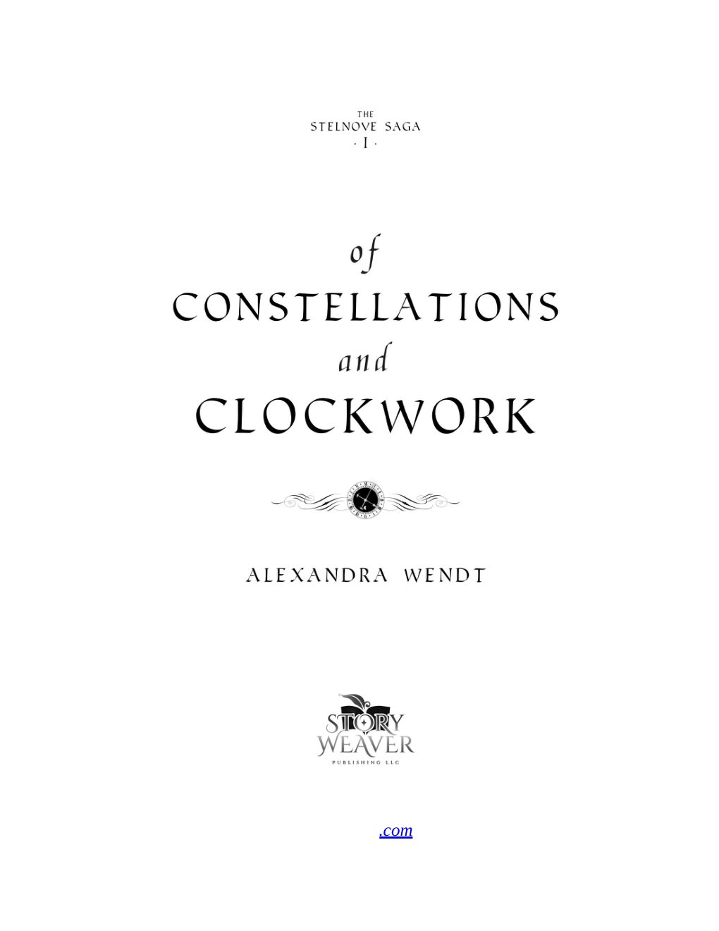 Cover of Of Constellations and Clockwork