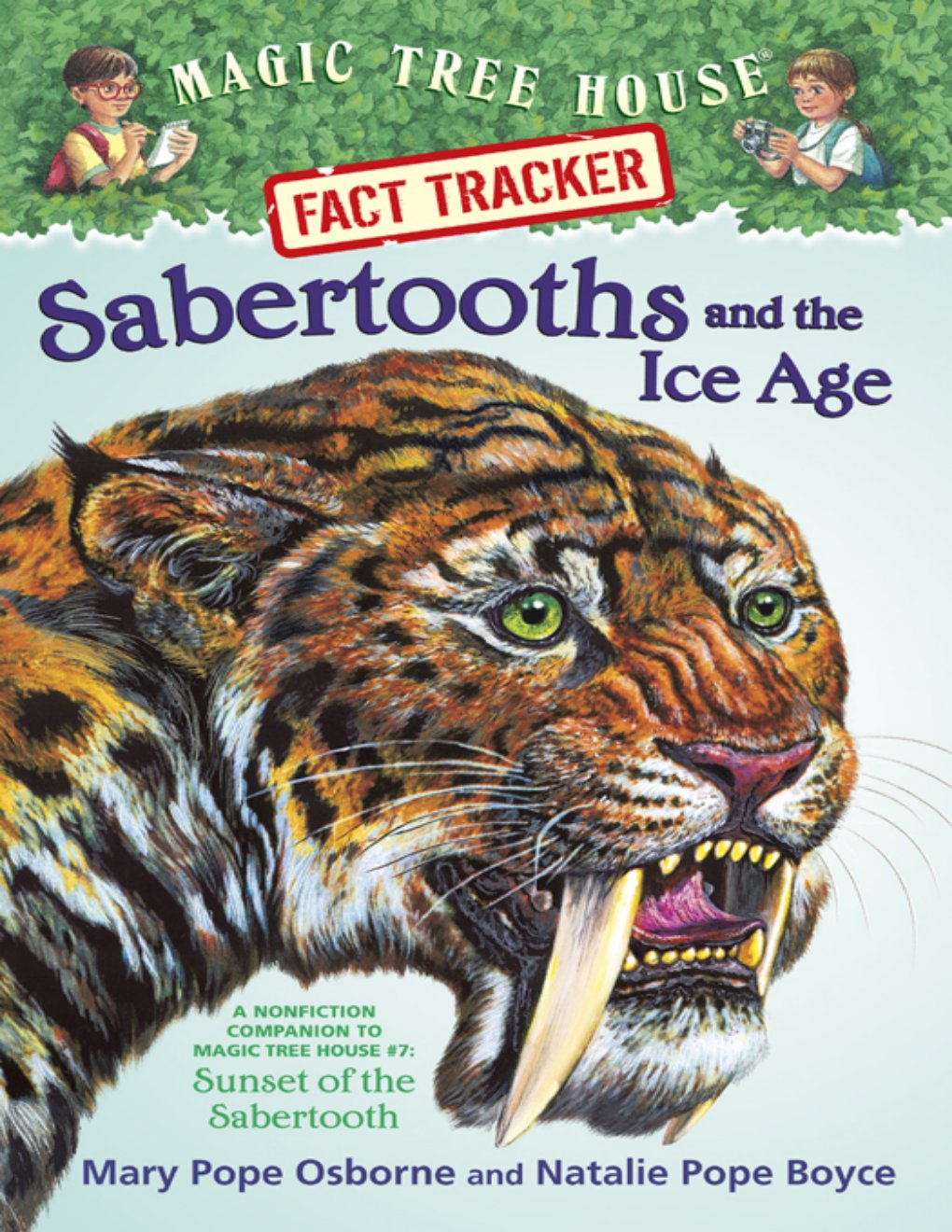 Cover of Sabertooths and the Ice Age
