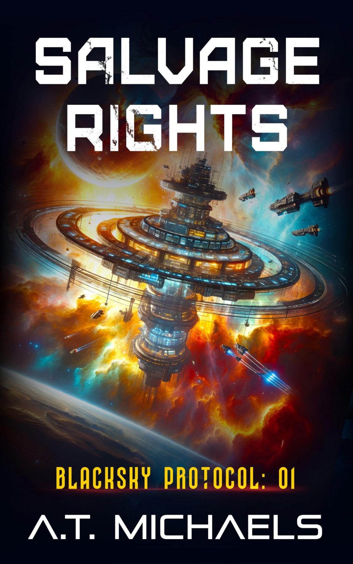 Cover of Salvage Rights (BlackSky Protocol Book 1)