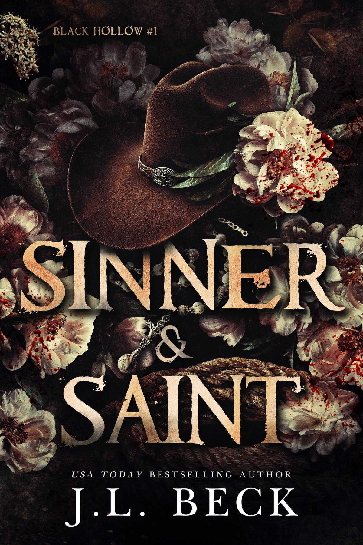 Cover of Sinner & Saint- A Dark Western Romance (2025)