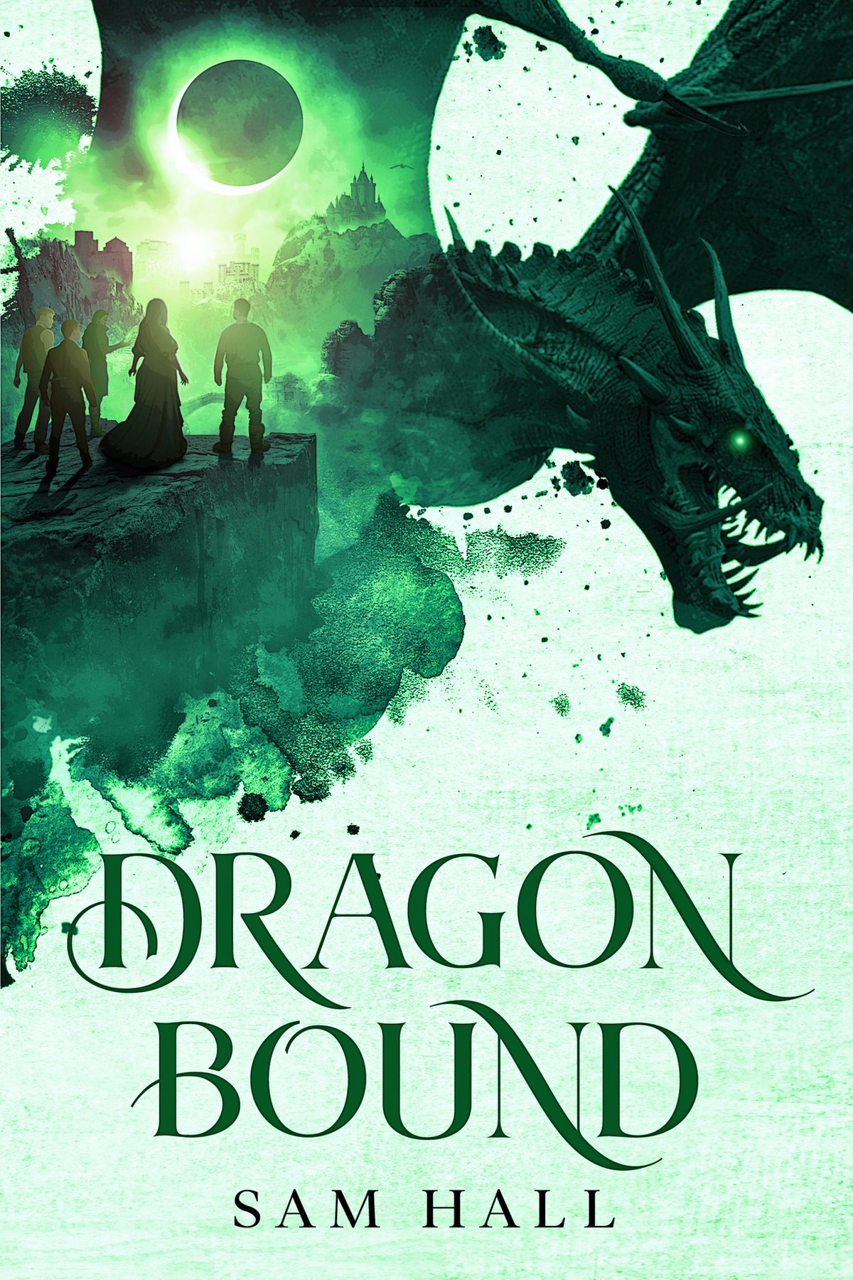 Cover of Dragon Bound- a curvy girl romantasy (2025)