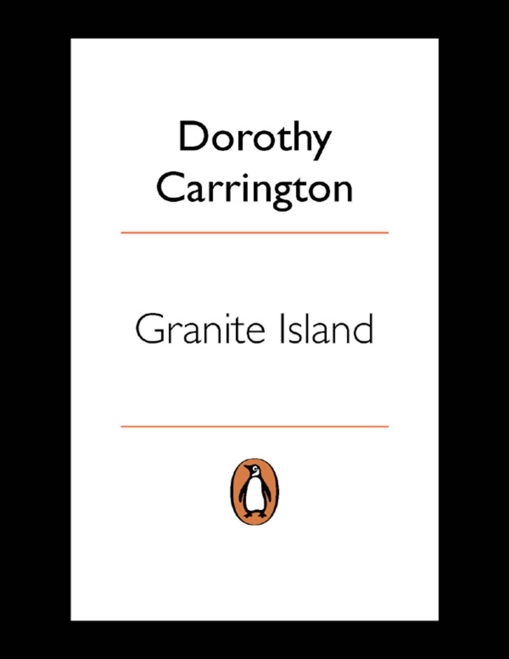 Cover of Granite Island