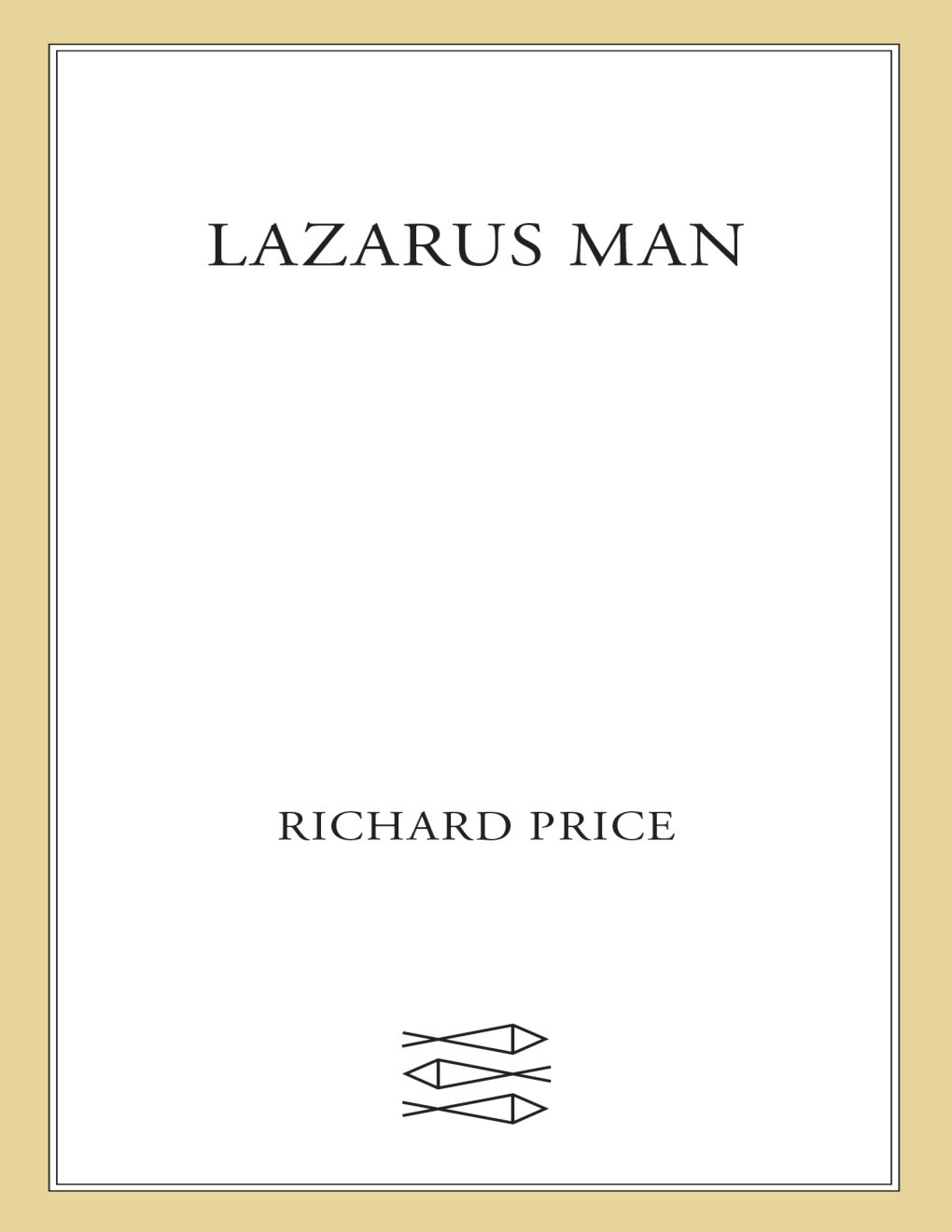 Cover of Lazarus Man