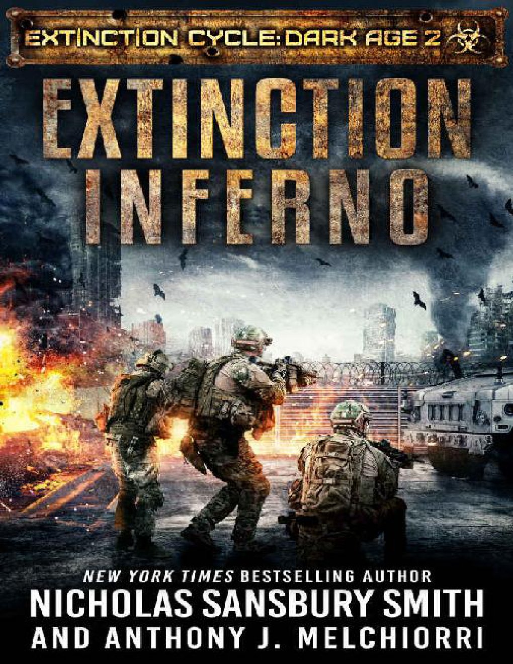 Cover of Extinction Inferno (Extinction Cycle: Dark Age Book 2)