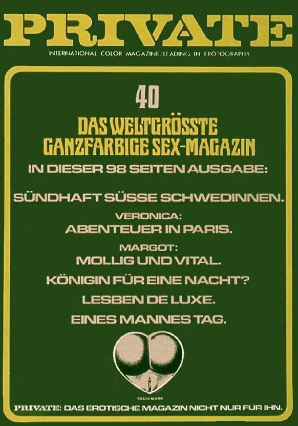 Cover of 040 - Private Magazine