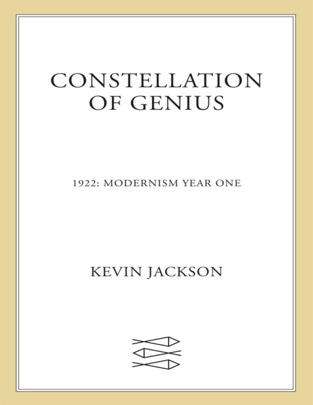 Cover of Constellation of Genius