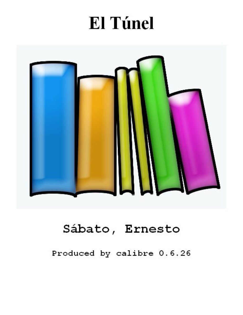 Cover of El Túnel