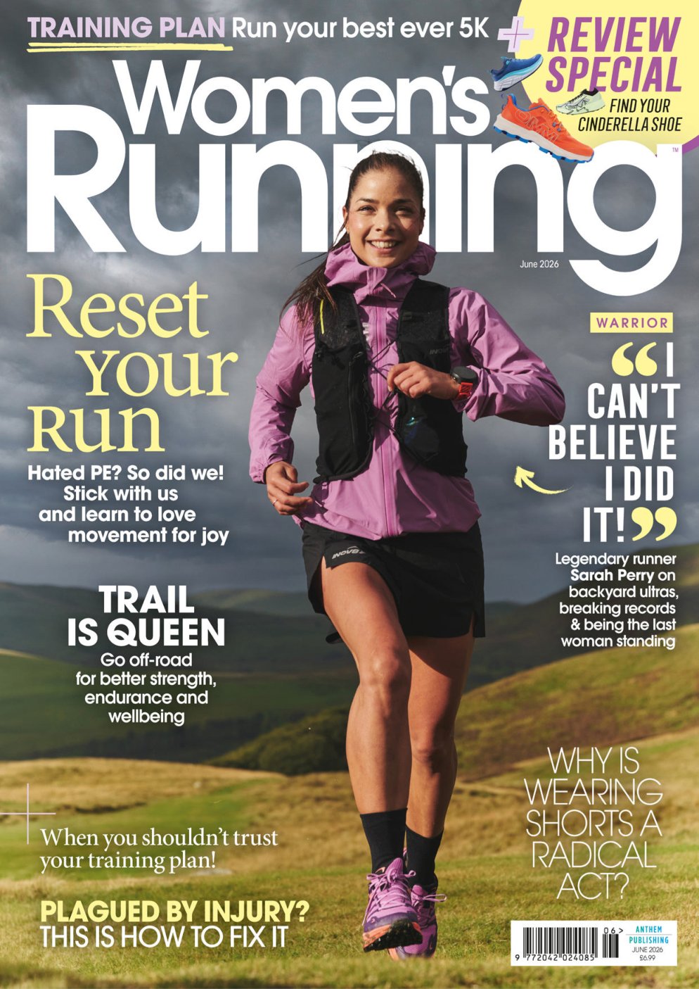 Cover of Womens Running Uk June 2026