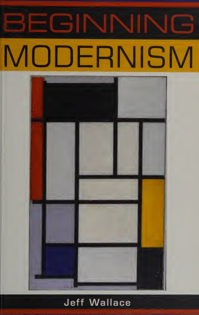 Cover of Beginning modernism