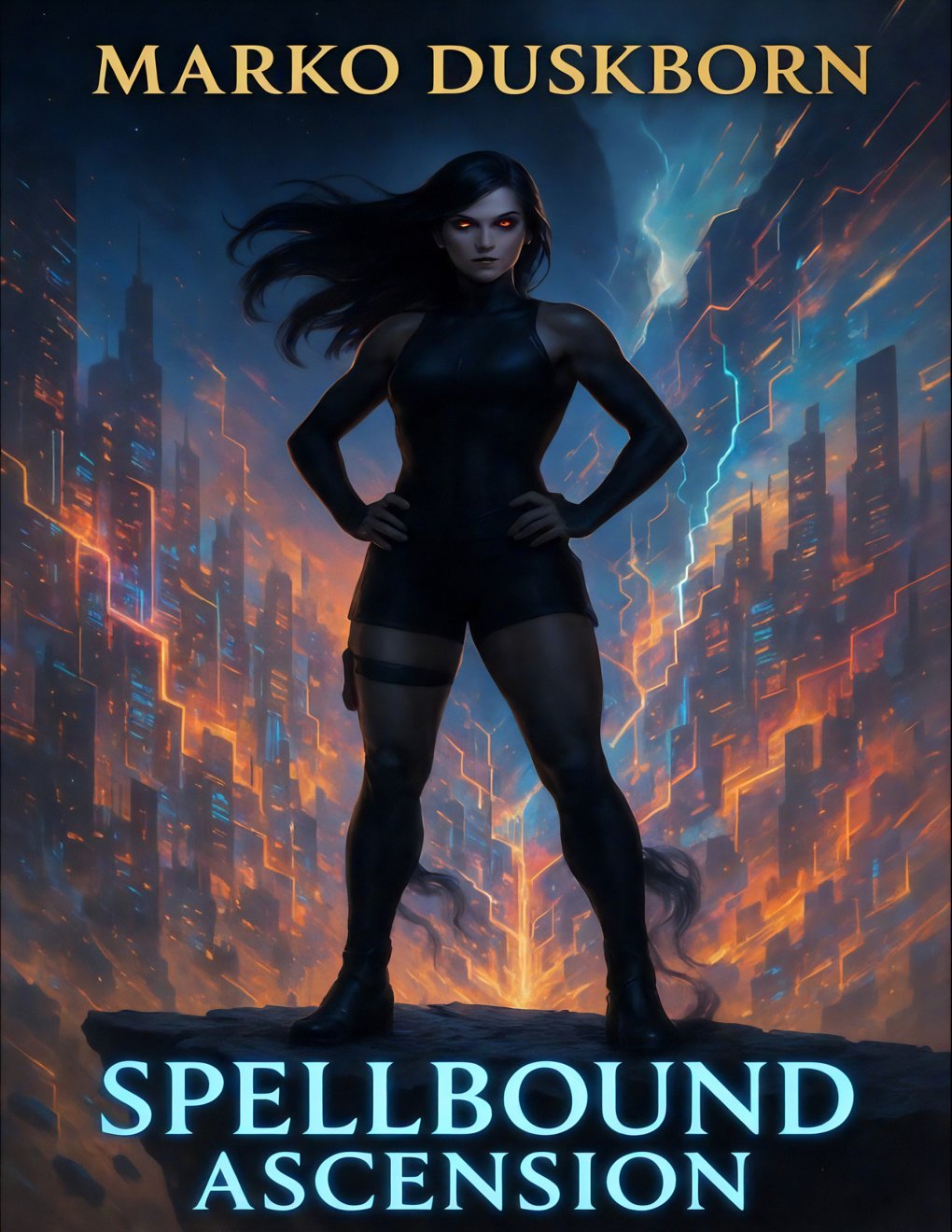 Cover of Spellbound Ascension- A Men’s-Fantasy Multi-Partner Celestial Trial Adventure (Spellbound Universe B