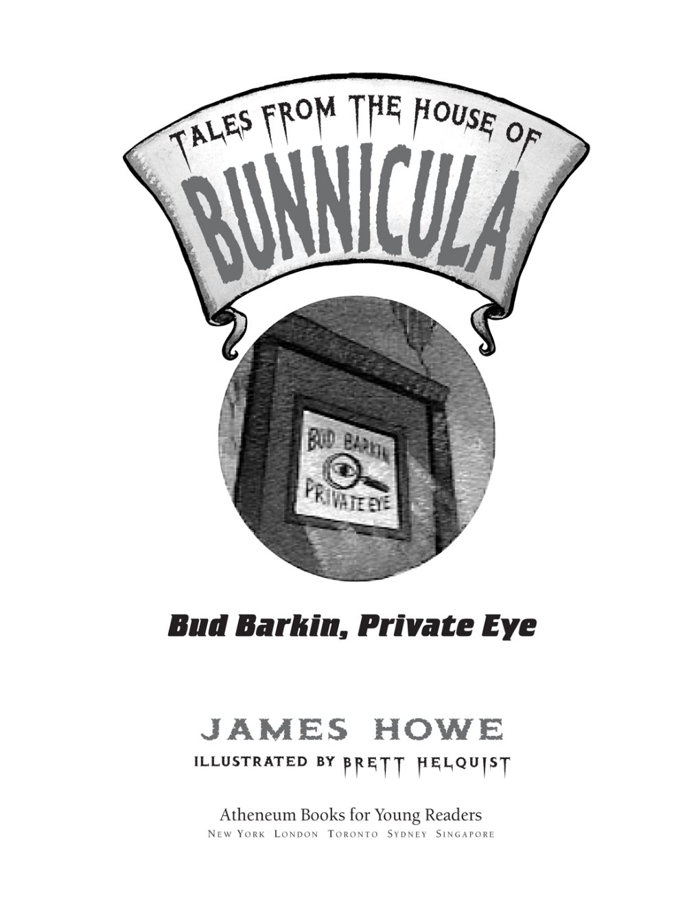 Cover of Bud Barkin, Private Eye