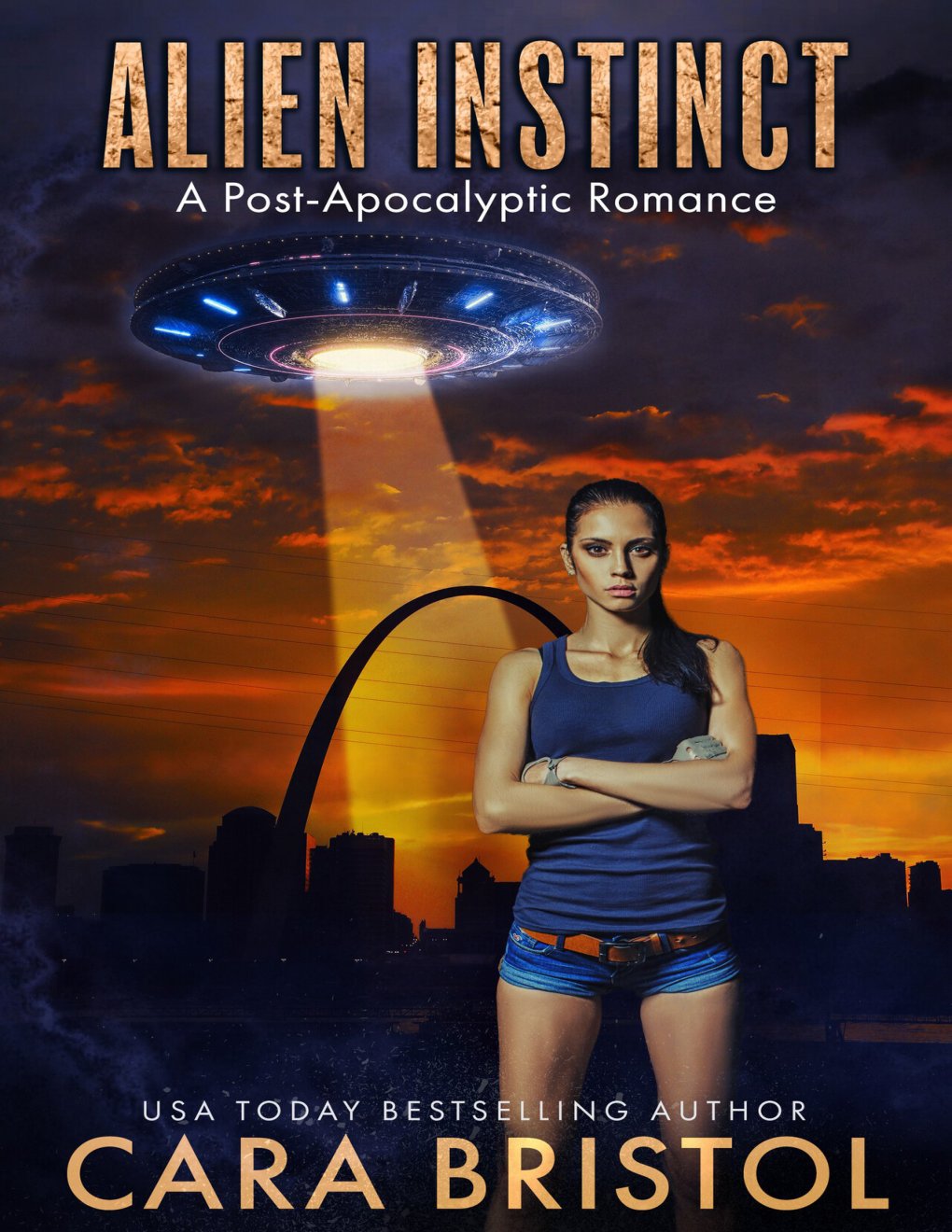 Cover of Alien Instinct: A Post-Apocalyptic Romance (Apocalypse Book 2)